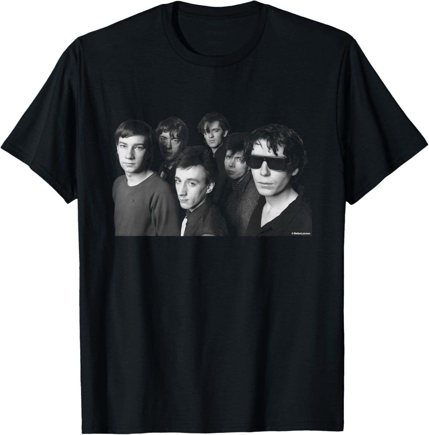 The Psychedelic Furs Band Portrait By Allan Ballard T-Shirt - T-Shirt | Black