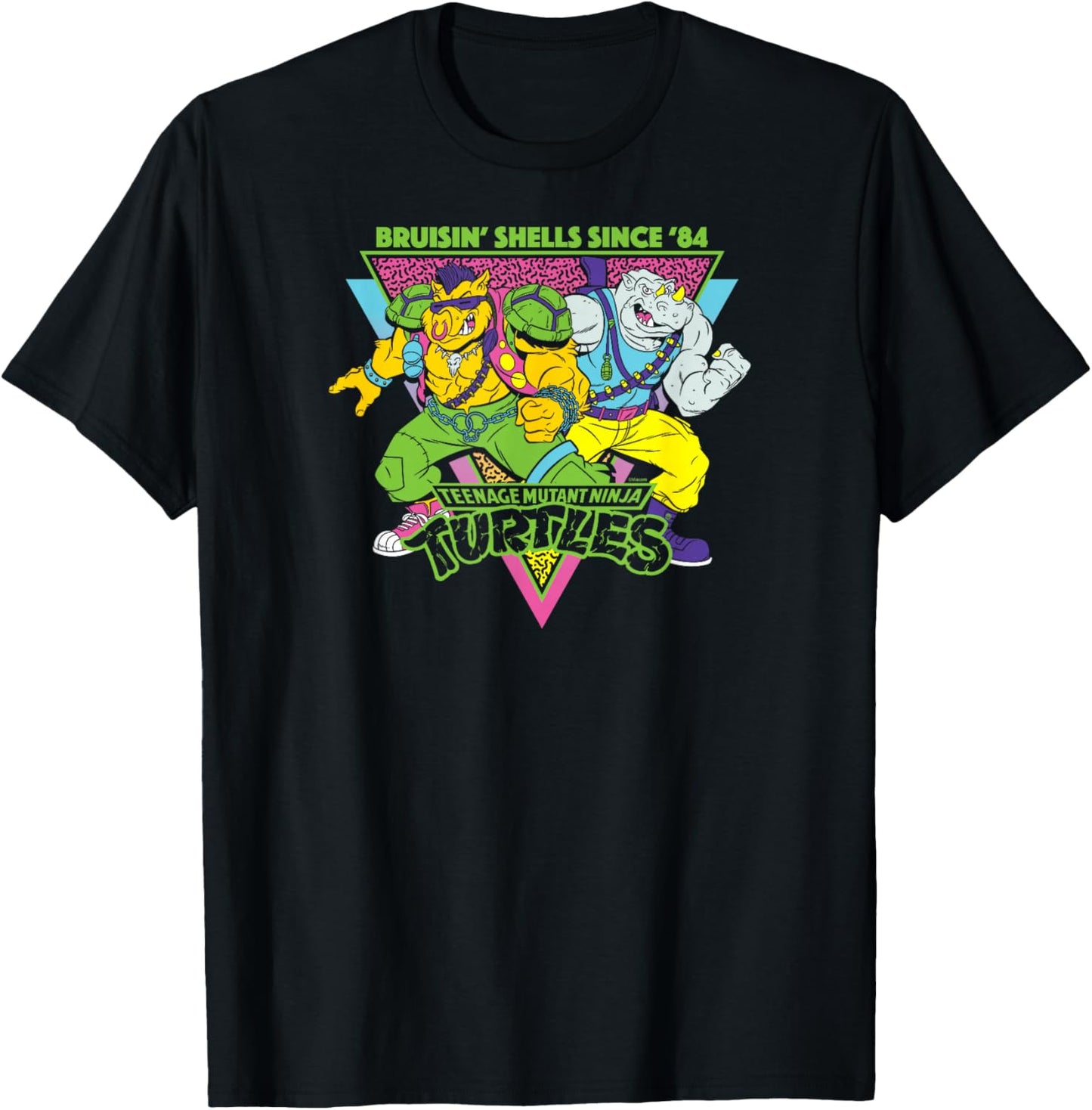 Teenage Mutant Ninja Turtles - Bepop and Rocksteady Villains T-Shirt - T-Shirt | Black