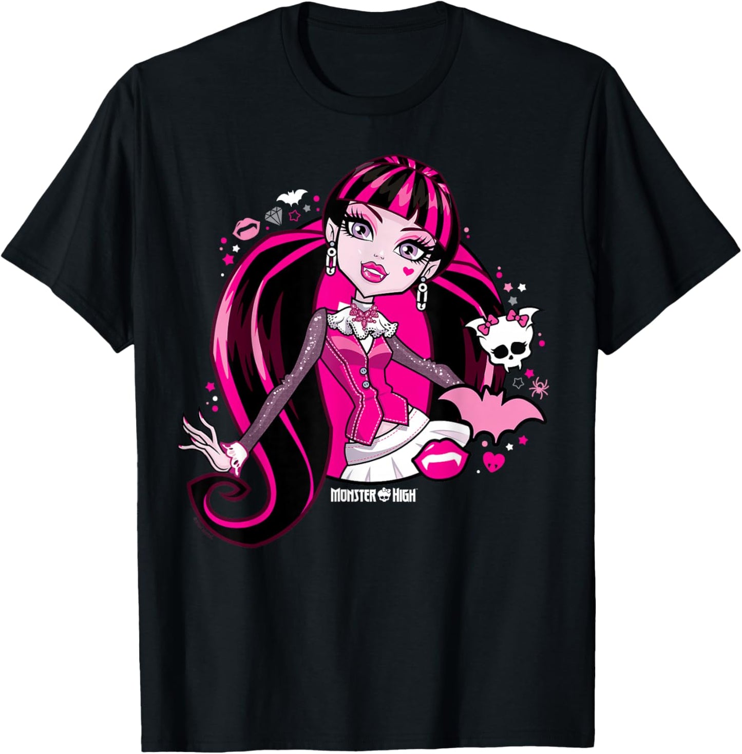 Monster High - Draculaura T-Shirt - T-Shirt | Black