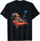 American Muscle Cars - Thunderstorm Car - Auto Mechanic Gift T-Shirt - T-Shirt | Black