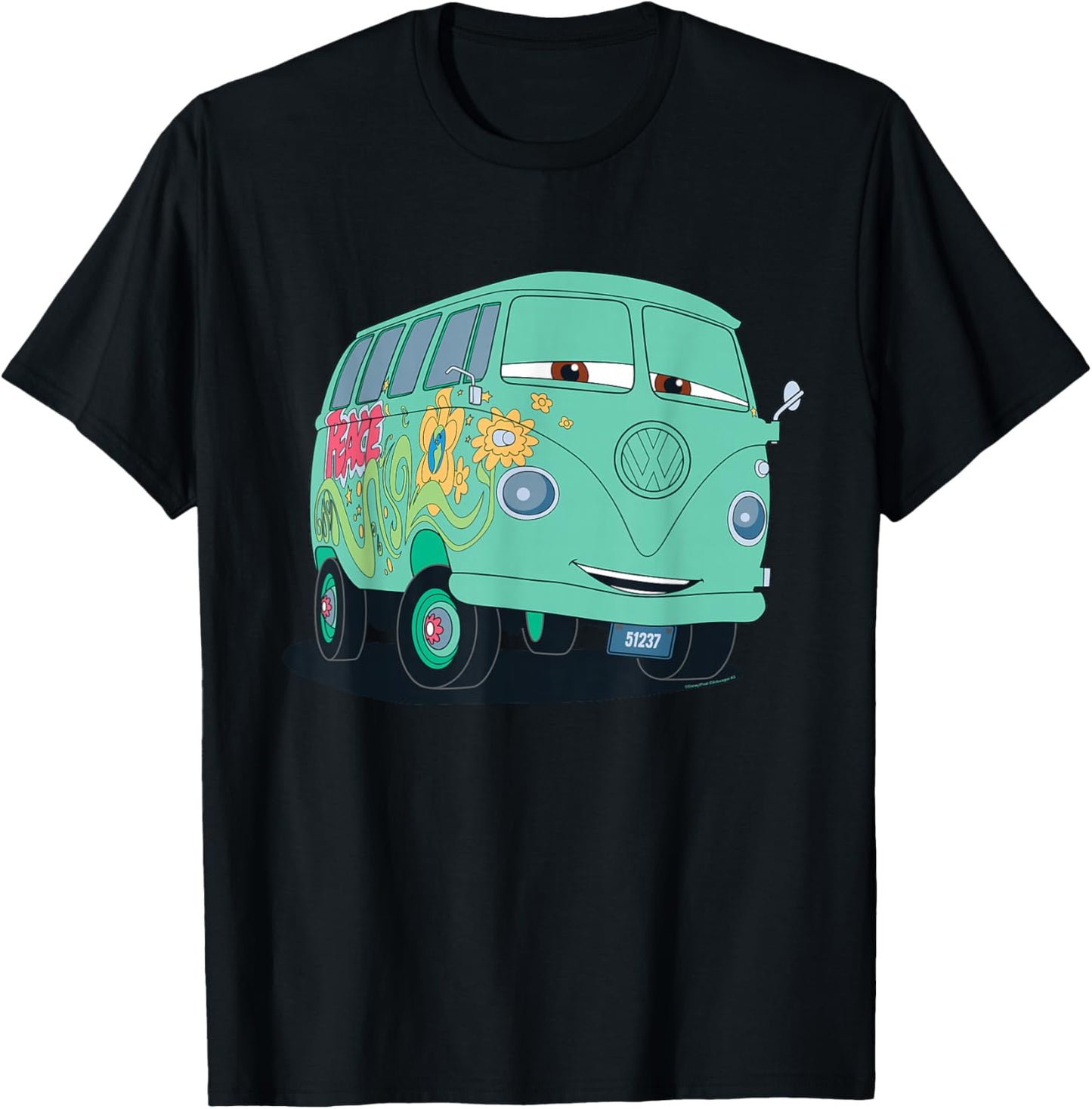 Disney and Pixar's Cars Fillmore Big Pic Costume T-Shirt - T-Shirt | Black