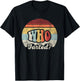 Who Farted Retro Vintage Humor Graphic T-Shirt - T-Shirt | Black