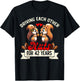 Couples Married 42-Year Funny 42nd Wedding Anniversary T-Shirt - T-Shirt | Black
