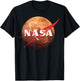 NASA Mars Planet logo T-Shirt - T-Shirt | Black