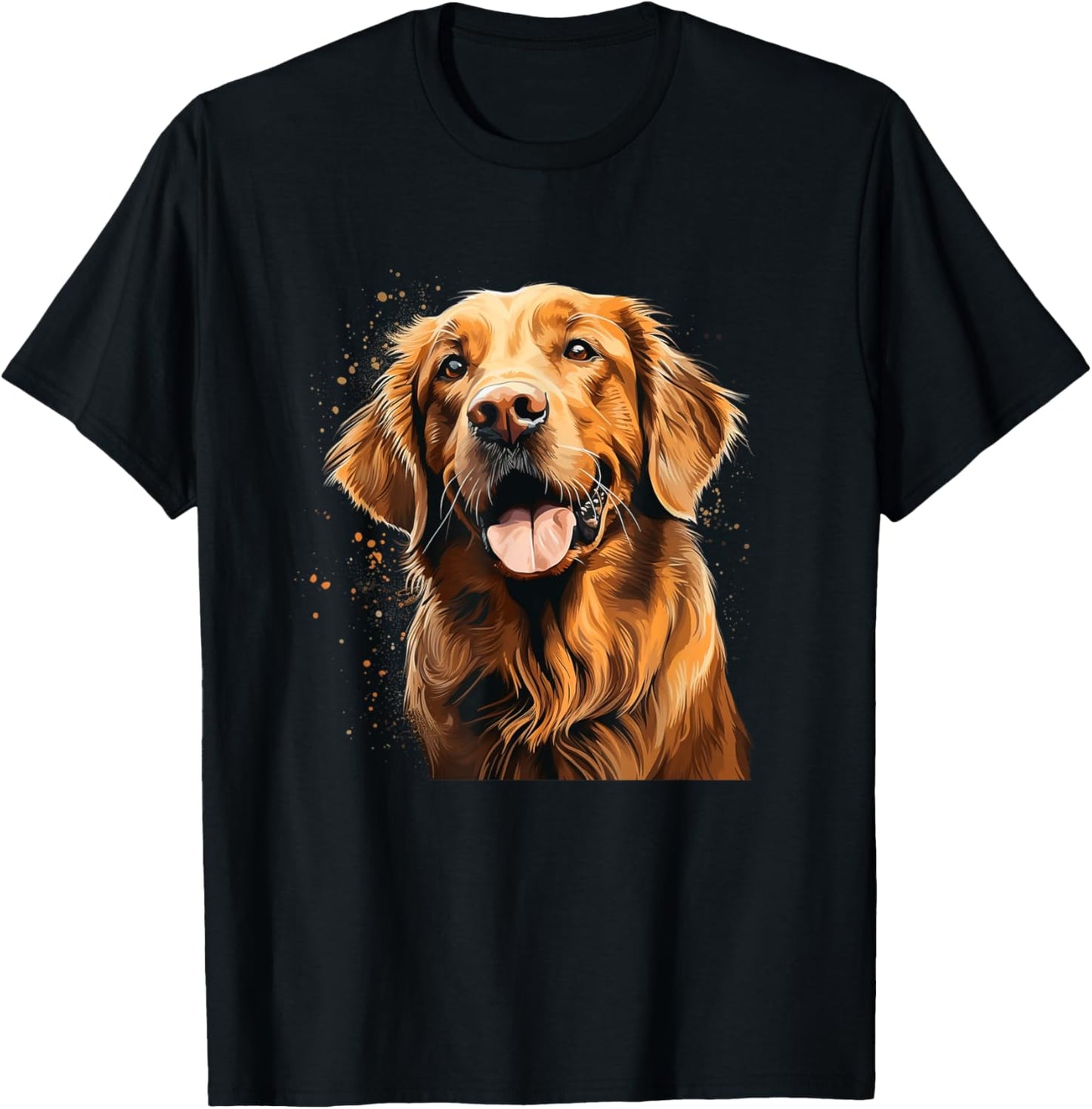 Apparel For Golden Retriever Lovers T-Shirt - T-Shirt | Black