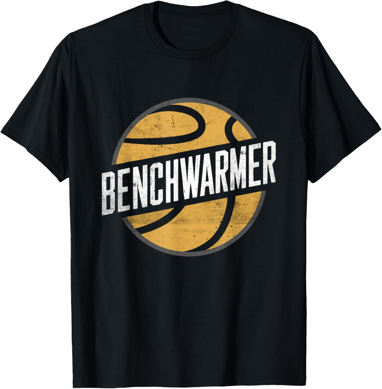 Funny saying: Best Benchwarmer Bench Press Basketball T-Shirt - T-Shirt | Black