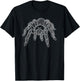 Line Art Tarantula Enclosure Tarantulas T-Shirt - T-Shirt | Black