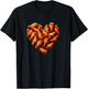 Chicken Wings Are My Valentine Funny Valentines Day Food T-Shirt - T-Shirt | Black