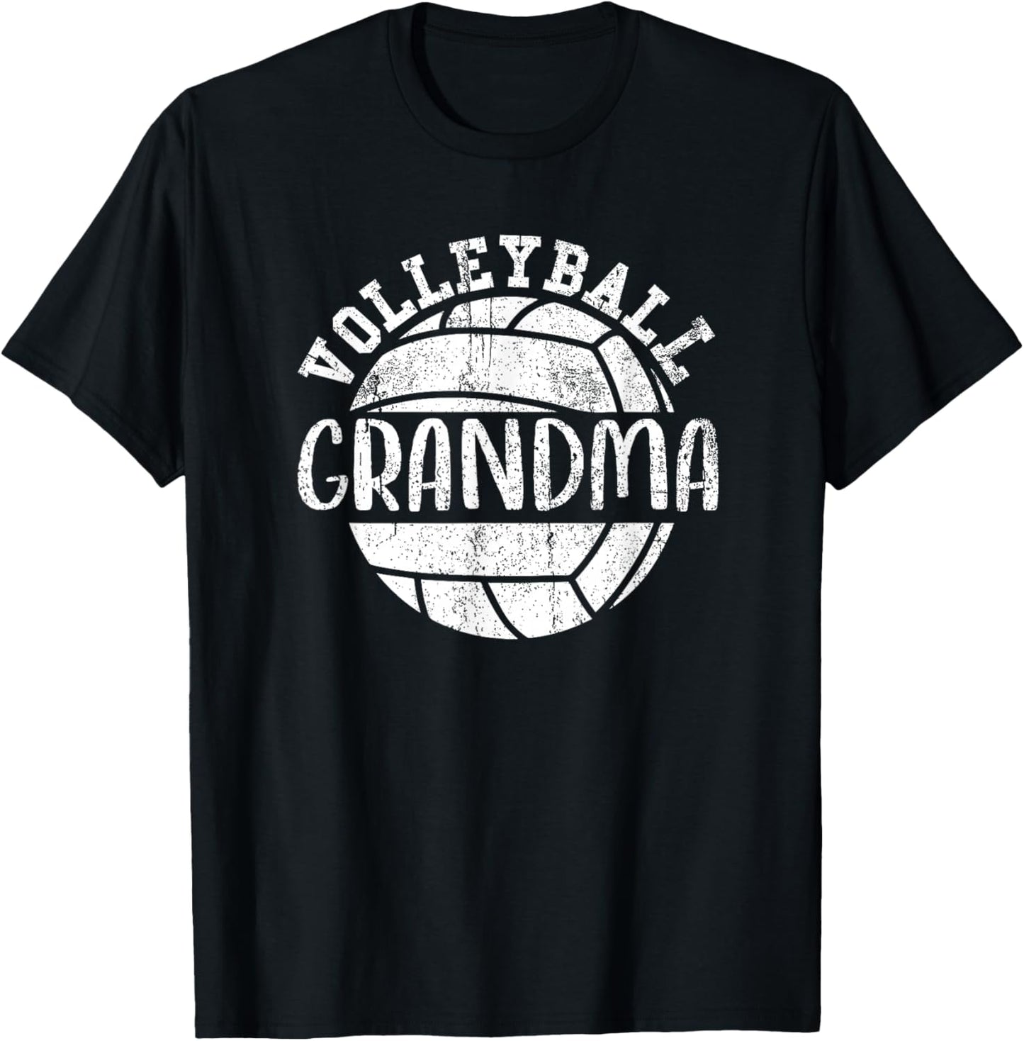 Volleyball Grandma Granddaughter Volleyball T-Shirt - T-Shirt | Black