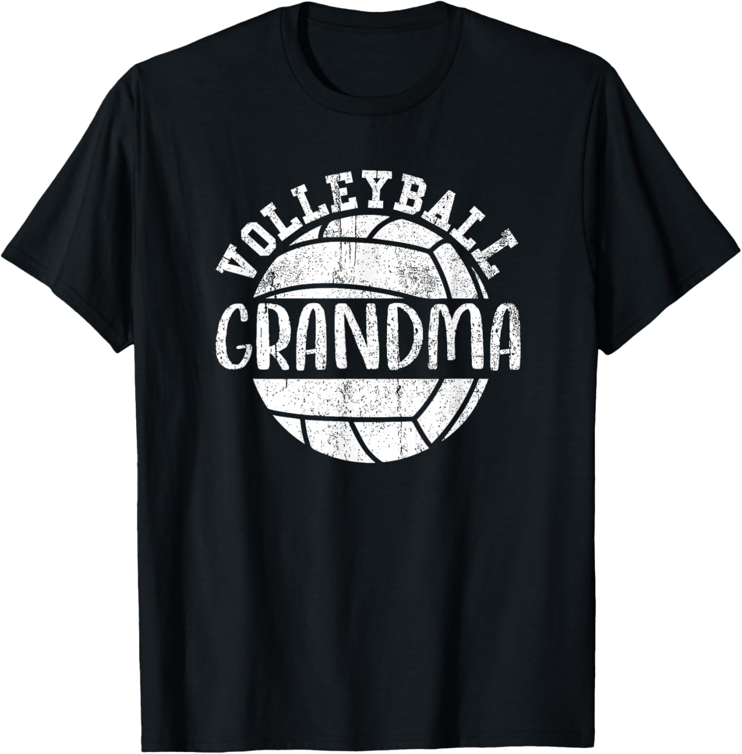 Volleyball Grandma Granddaughter Volleyball T-Shirt - T-Shirt | Black
