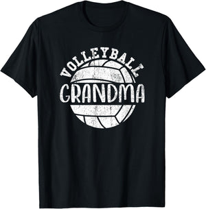 Volleyball Grandma Granddaughter Volleyball T-Shirt - T-Shirt | Black