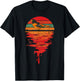 Retro Sunset Vintage Baltimore Oriole T-Shirt - T-Shirt | Black