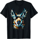 Polygon Art Pronghorn American Antelope Pronghorns T-Shirt - T-Shirt | Black