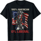 0% Liberal - Republican 2nd Amendment Funny Guns Joke T-Shirt - T-Shirt | Black