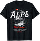 Swiss Alps Switzerland Travel Outfit Gift Souvenir T-Shirt - T-Shirt | Black