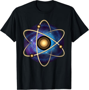 Science Teacher Physics Gift -Adults Black Cotton 100% Physics Small T-Shirt - T-Shirt | Black