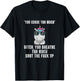You Curse Too Much Bitch Sarcasm Unicorn Sarcastic Grunge T-Shirt - T-Shirt | Black