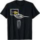 USPS Endangered Species Stamp Framed Golden-cheeked Warbler T-Shirt - T-Shirt | Black