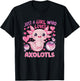 Axolotl Just A Girl Who Loves Axolotls T-Shirt - T-Shirt | Black