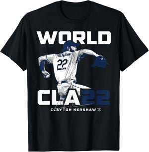 Clayton Kershaw World Cla22 - World Class - Apparel T-Shirt - T-Shirt | Black