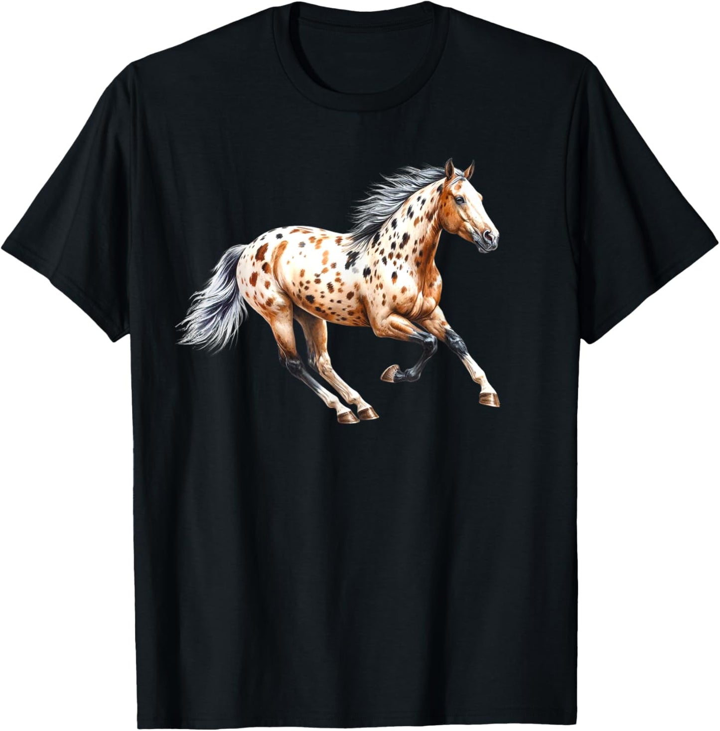 Appaloosa Horse T-Shirt - T-Shirt | Black