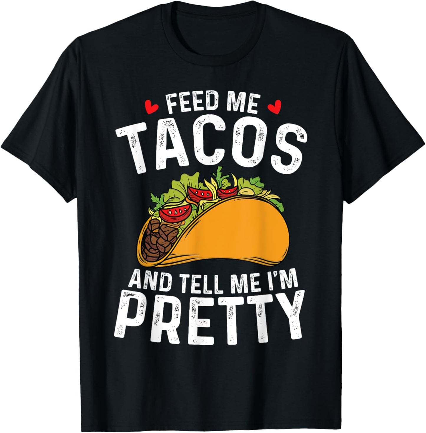 Taco Cinco de Mayo Funny Boys Girls Men Women Mexican Food T-Shirt - T-Shirt | Black