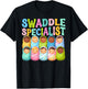Cute Swaddle Specialist for NICU Mother Baby Nurse T-Shirt - T-Shirt | Black