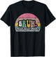 Bruh Read Your Bible Retro Vibes T-Shirt - T-Shirt | Black