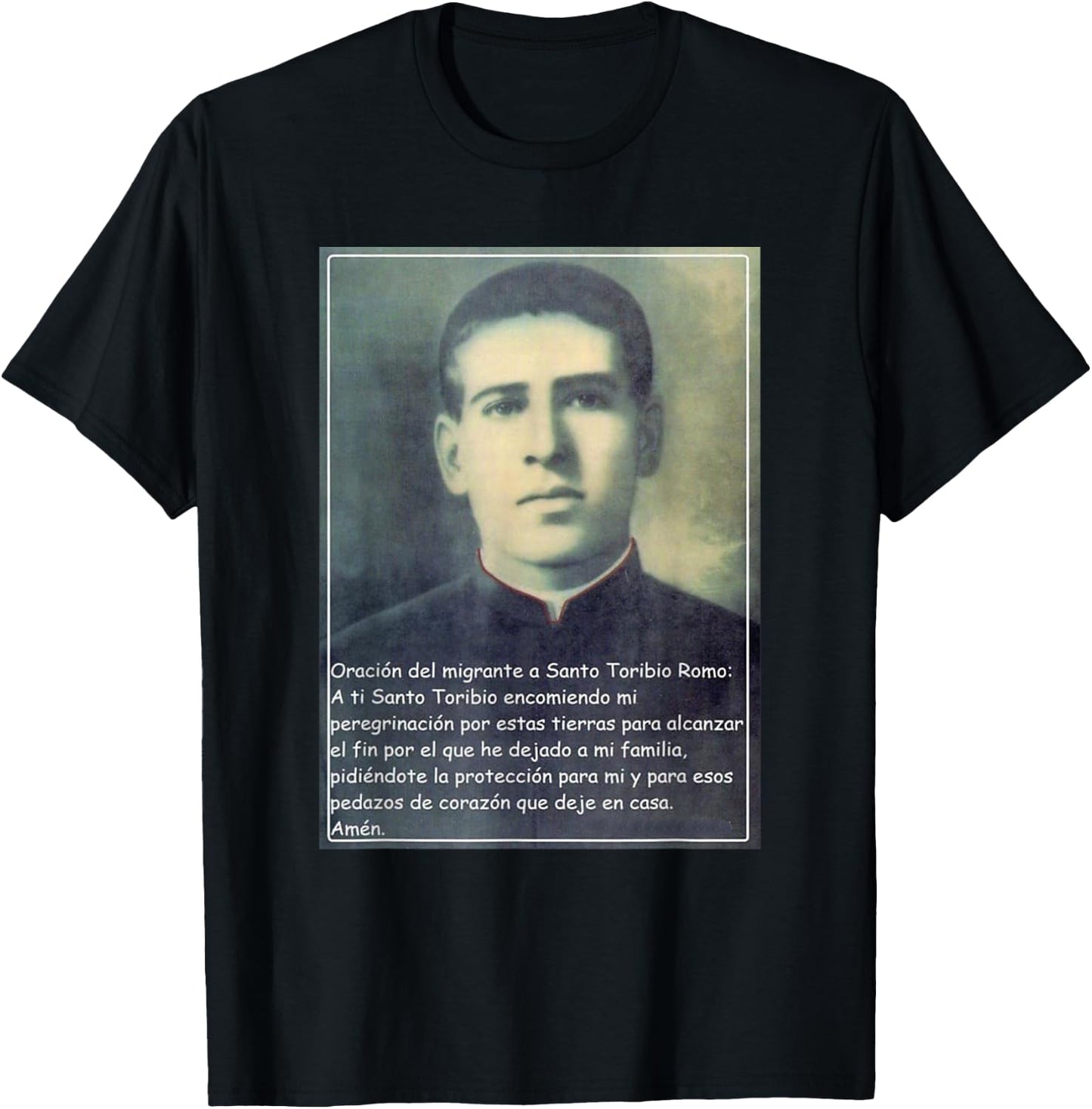 San Toribio Romo T-Shirt - T-Shirt | Black
