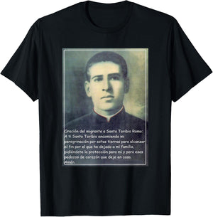 San Toribio Romo T-Shirt - T-Shirt | Black
