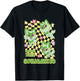 Pokémon Sprigatito #0906 Grass Type Pokemon Retro Chest Logo T-Shirt - T-Shirt | Black