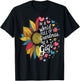 Colorful Sunflower In A World Full Of Grandmas Be A Gigi T-Shirt - T-Shirt | Black