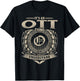 It's A OTT Thing You Wouldn't Understand Name Vintage T-Shirt - T-Shirt | Black