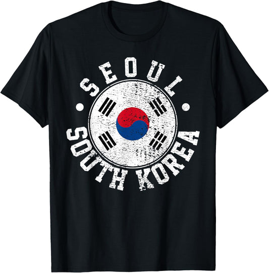 Seoul South Korea T-Shirt - T-Shirt | Black