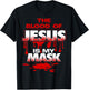 Shielded by the Blood of Jesus-Cute-Funny-Inspirational T-Shirt - T-Shirt | Black
