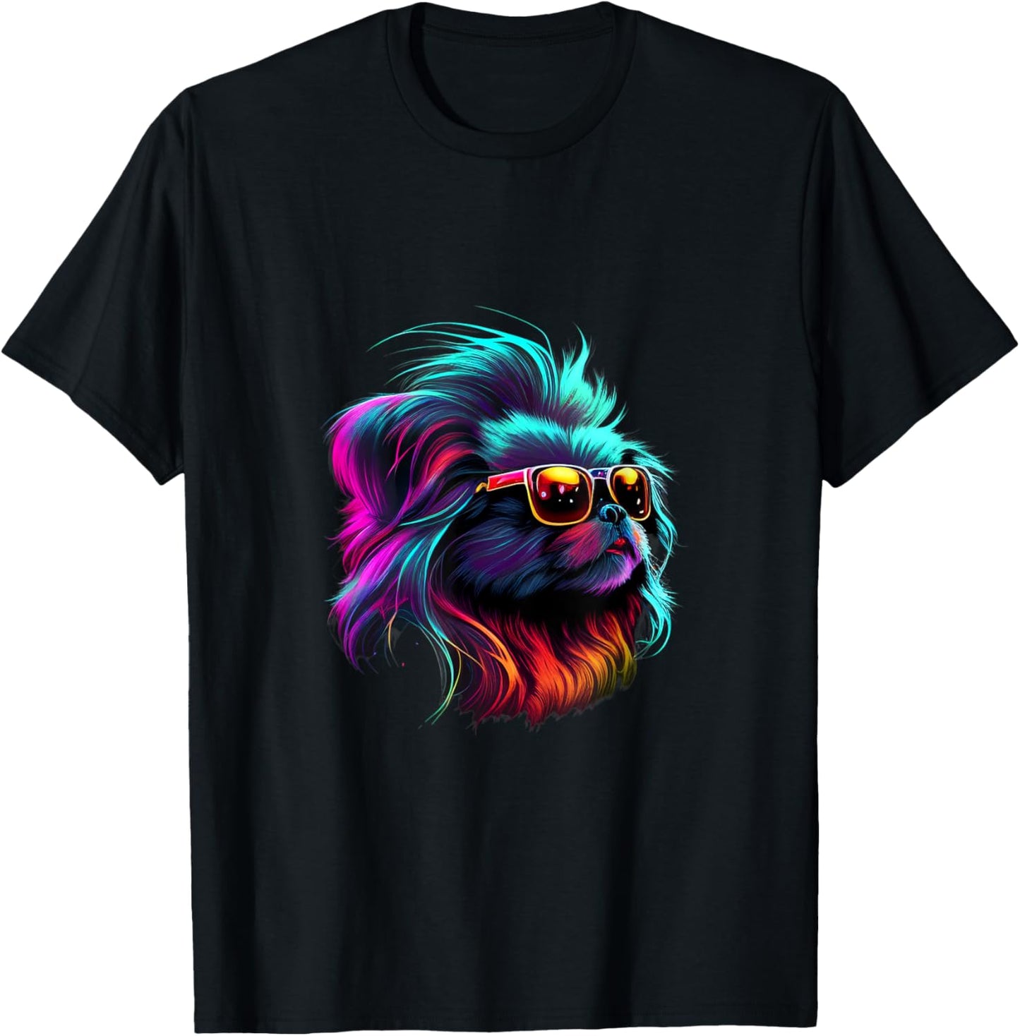 Pekingese Dogs Pekingeses T-Shirt - T-Shirt | Black