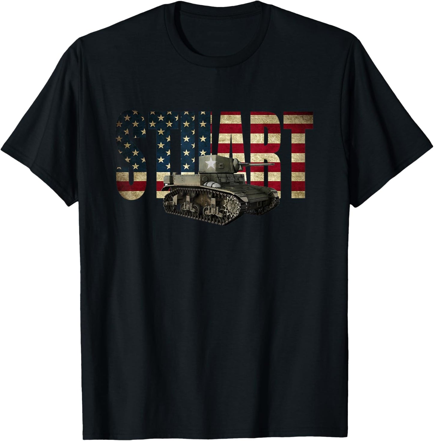 M3 Stuart Tank T-Shirt - T-Shirt | Black