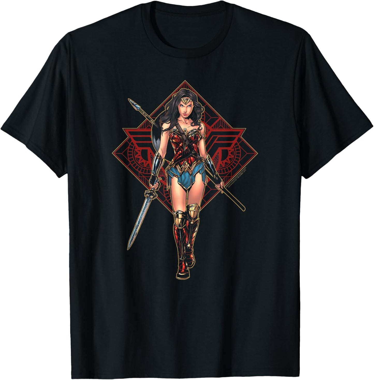 Wonder Woman Movie Warrior T-Shirt - T-Shirt | Black