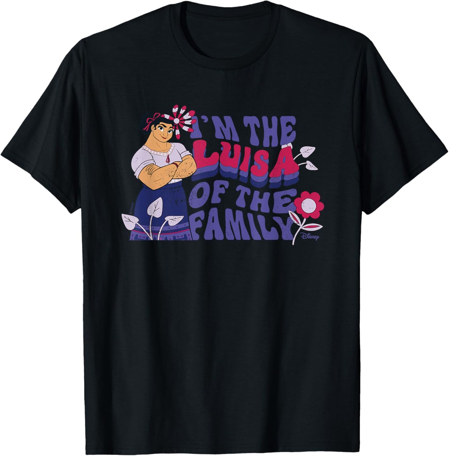 Encanto - Luisa Of The Family T-Shirt - T-Shirt | Black
