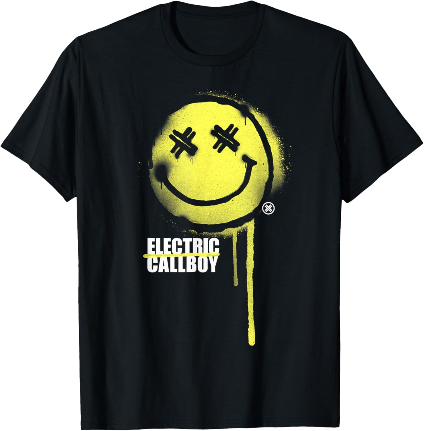 Spray Smile T-Shirt - T-Shirt | Black
