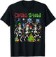 Ortho Squad Xmas Three Santa Reindeer Eleven X-ray Skeletons T-Shirt - T-Shirt | Black