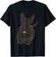 Scottish Terrier Scottie Dog Men Women T-Shirt - T-Shirt | Black