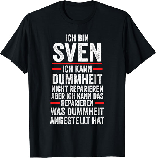 Sven T-Shirt - T-Shirt | Black