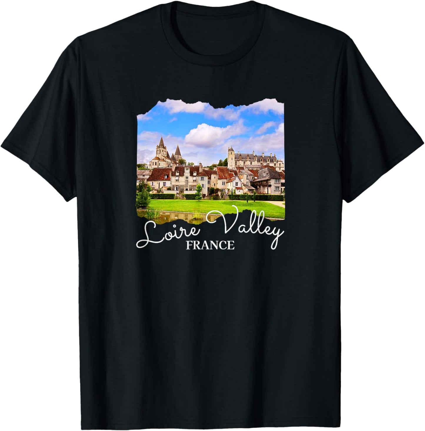 France Loire Valley T-Shirt - T-Shirt | Black
