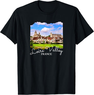 France Loire Valley T-Shirt - T-Shirt | Black