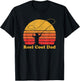 Reel Cool Dad Vintage Fly Fishing Retro Distressed T-Shirt - T-Shirt | Black