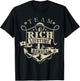 Team RICH Lifetime Member Vintage RICH Family Name T-Shirt - T-Shirt | Black