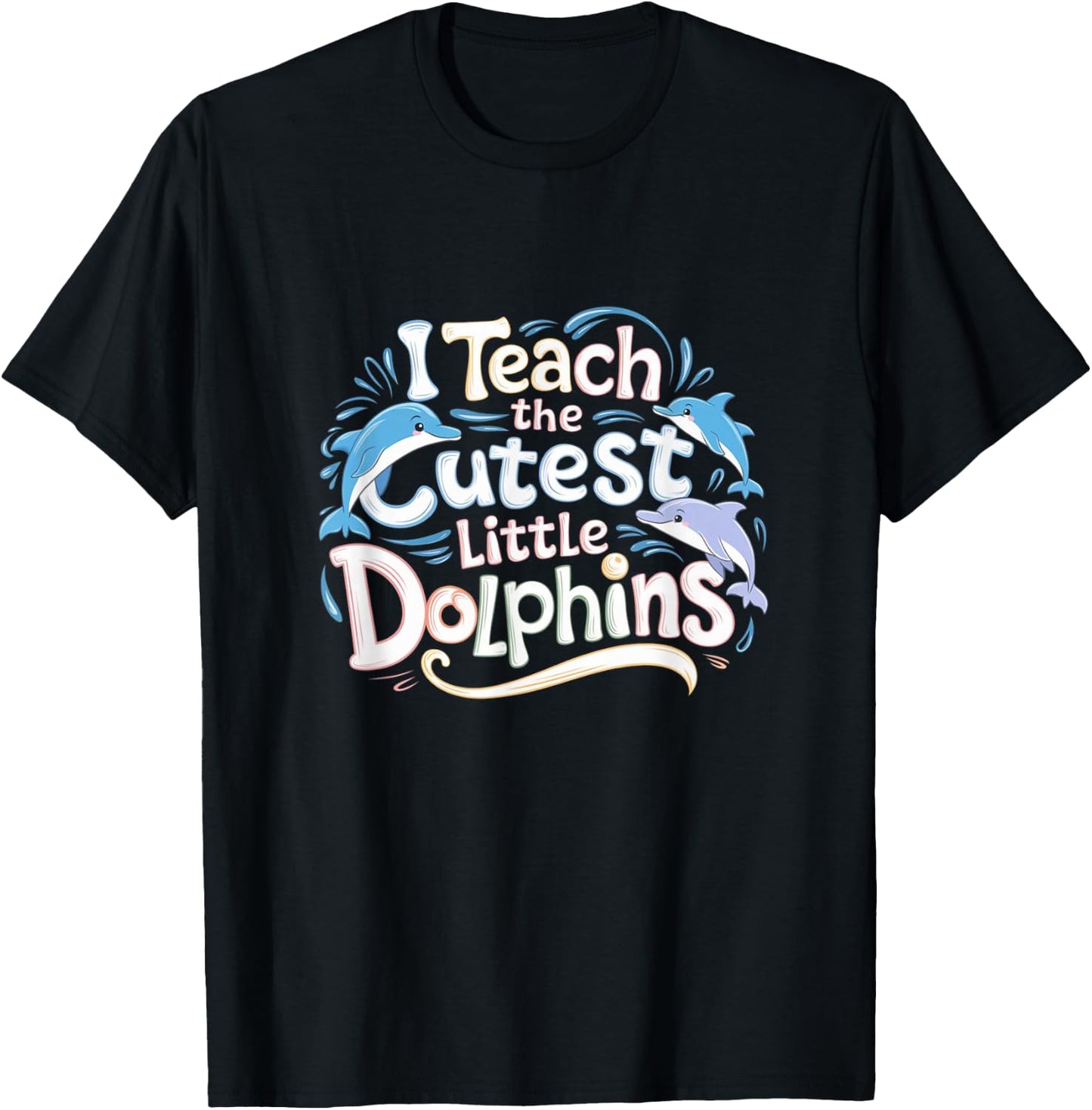 Funny Cute Animal Teacher T-Shirt - T-Shirt | Black