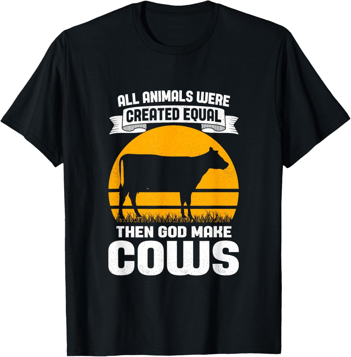 Funny Cow Lover Quote Farmer Men Women Boys Girls Cows T-Shirt - T-Shirt | Black