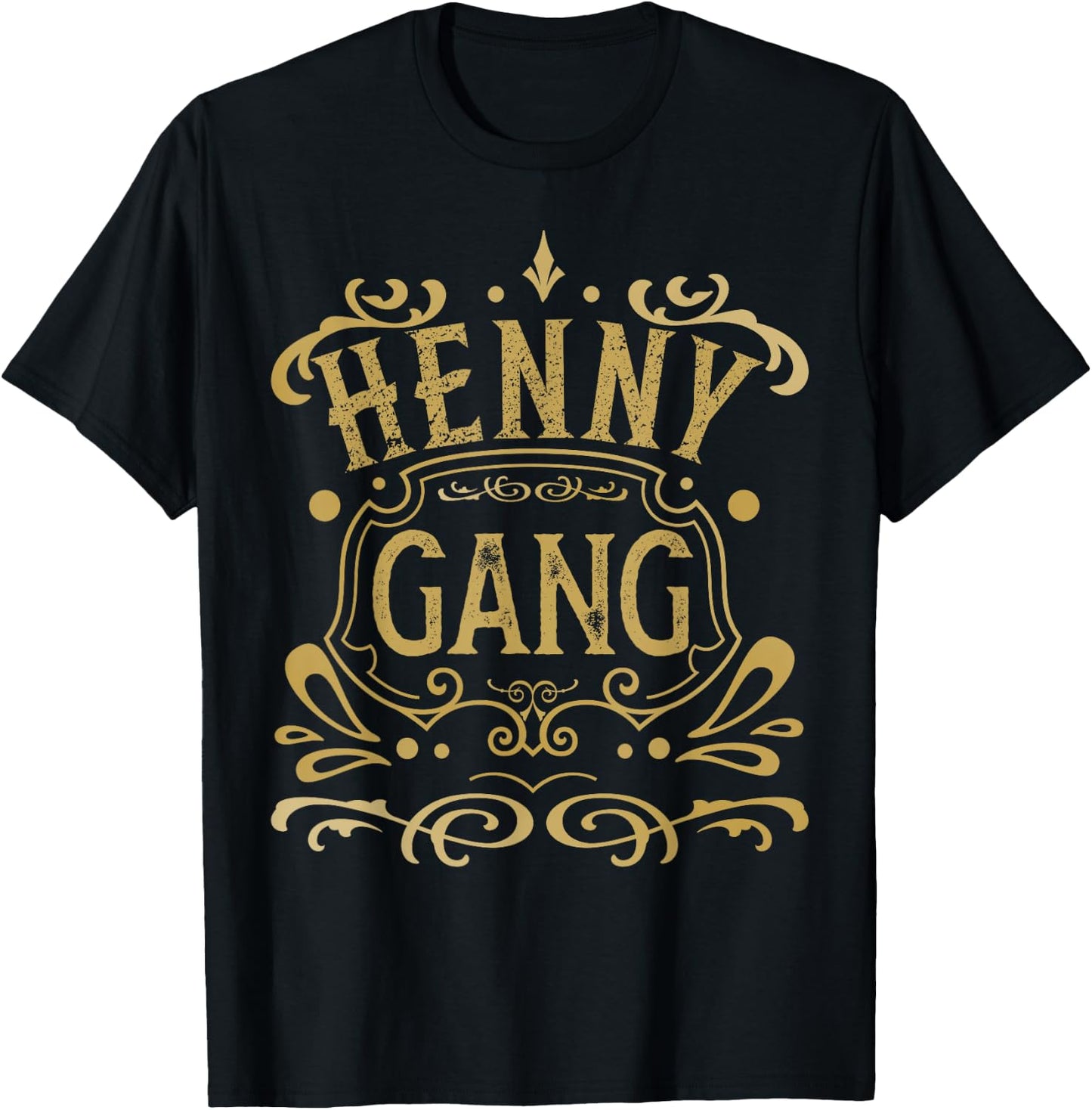 Hennything is Possible Henny Gang Cool Men and Women T-Shirt - T-Shirt | Black